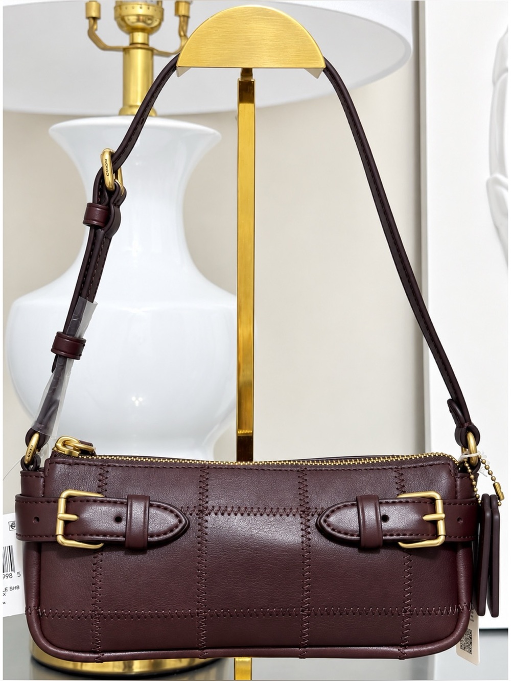 COACH COACHTOPIA Alter/Ego Side Buckle Shoulder Bag, MAPLE